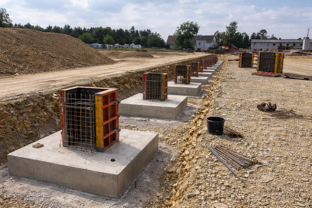 Fundamenty i posadzki przemysłowe